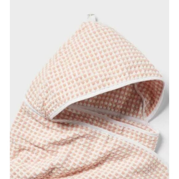 XL Pink Kids' Hooded Towel - Pillowfort™ - Picture 3 of 5